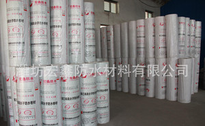 【優(yōu)質防水材料 聚乙烯丙綸滌綸高分子防水卷材】價格_廠家_圖片 -